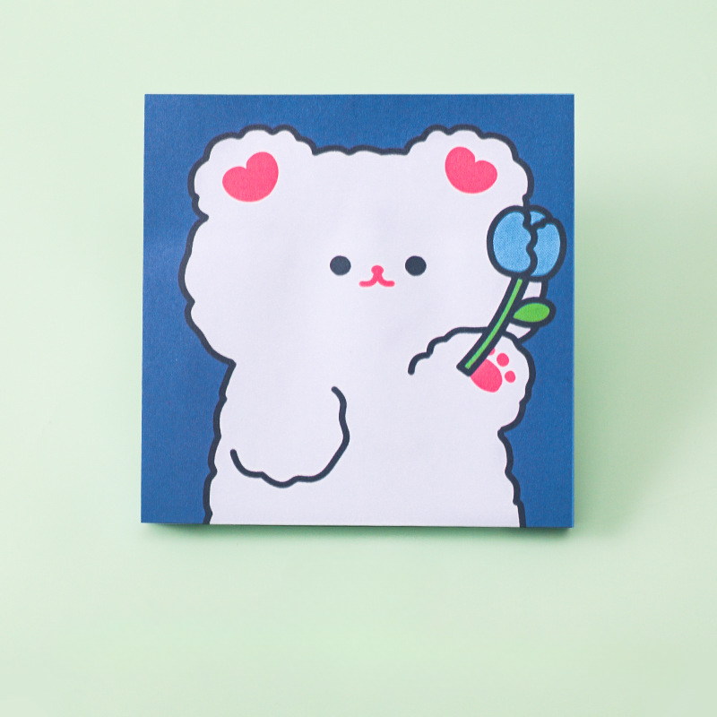 Wholesale Paper Cartoon Bear Sticky Note